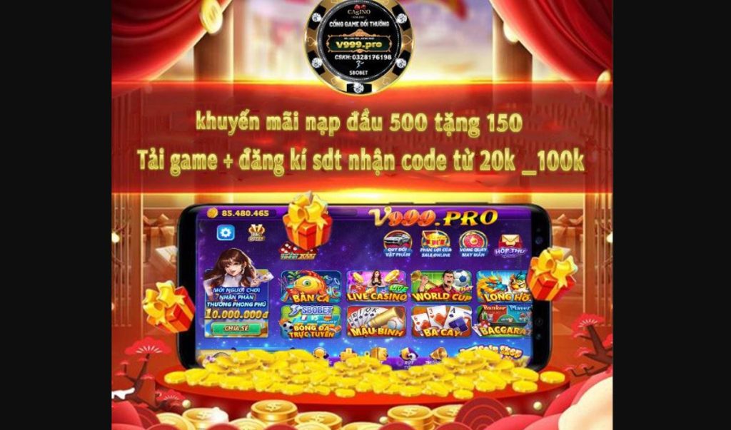 V999: Game bài giải trí với hàng triệu người chơi mỗi ngày